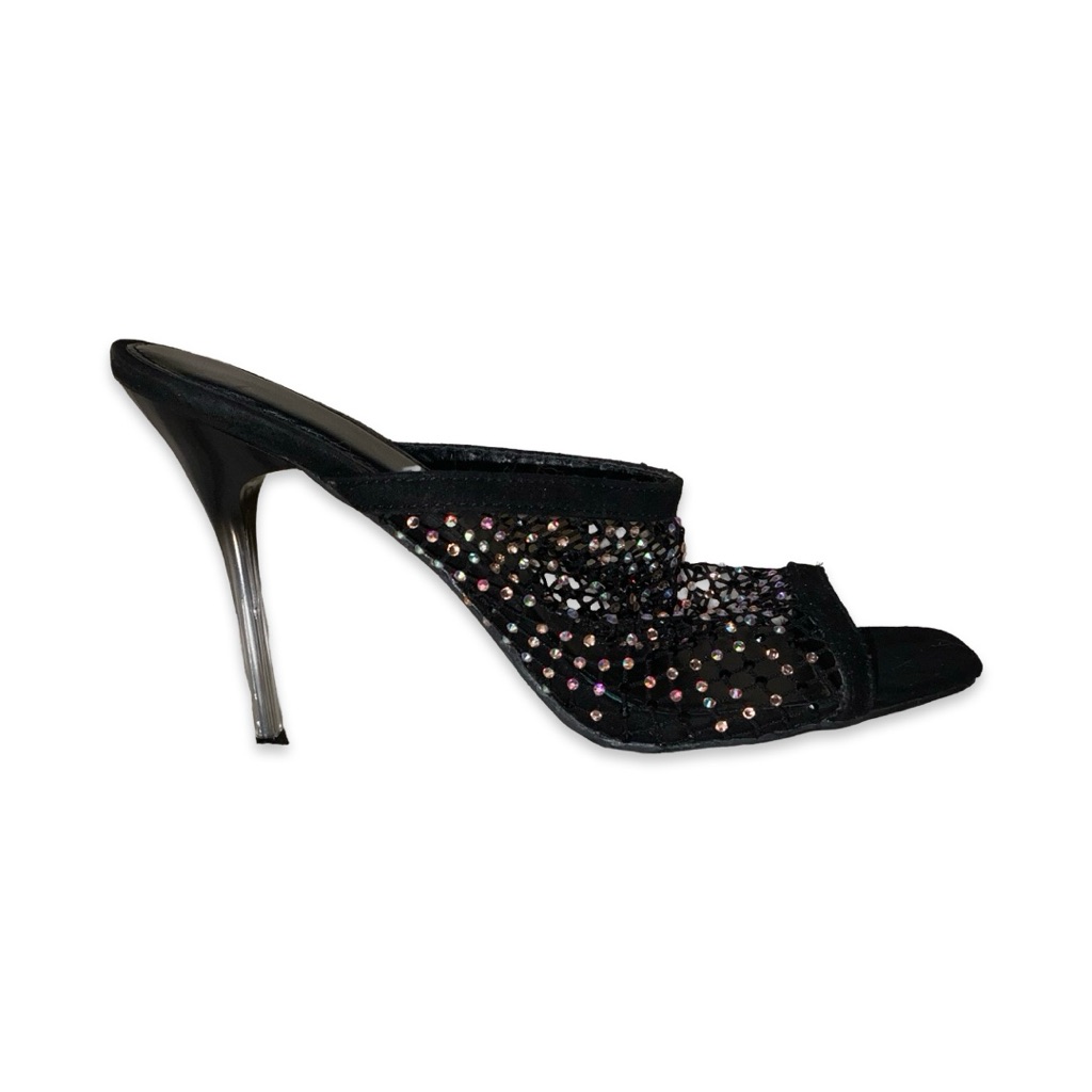 Carvela Rhinestone Mesh Heels Sz 9/39